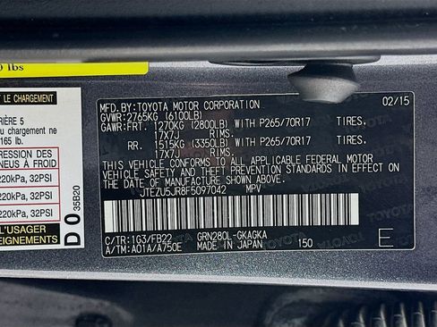 Used 2015 Toyota 4Runner SR5 image 32