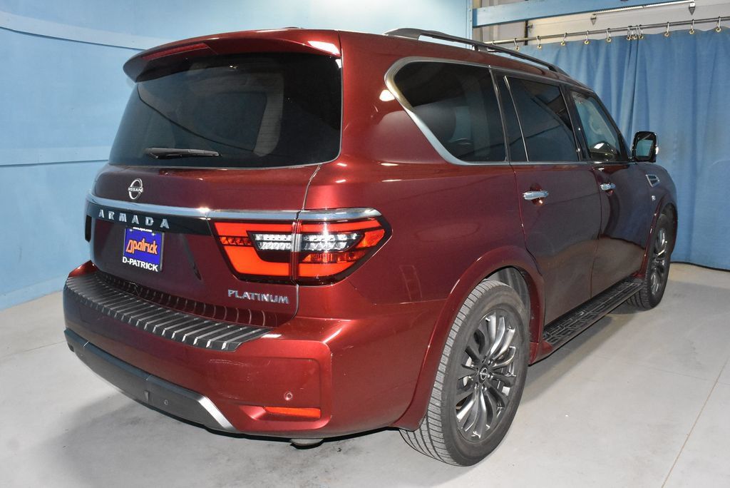 Used 2021 Nissan Armada Platinum w/ Captain's Chairs Package AWD/4WD image 31