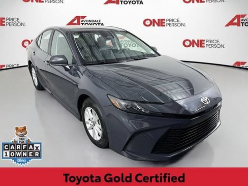 Certified 2025 Toyota Camry LE FWD image 1