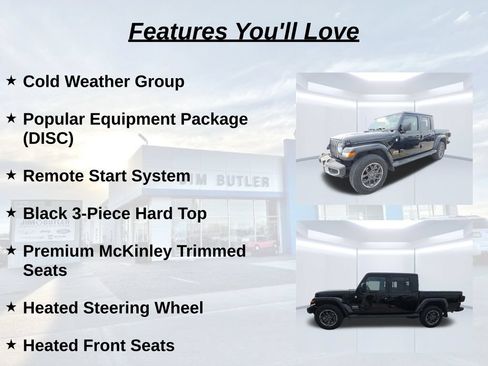 Used 2023 Jeep Gladiator Overland w/ Popular Equipment Package AWD/4WD image 20