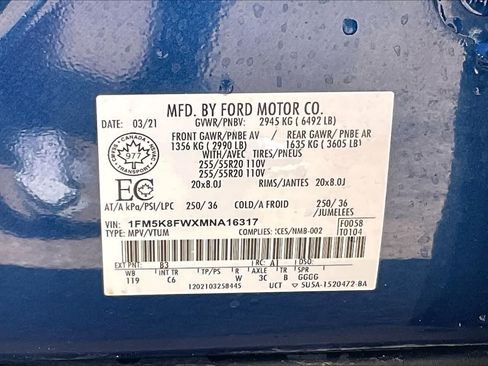 Used 2021 Ford Explorer Limited AWD/4WD image 19