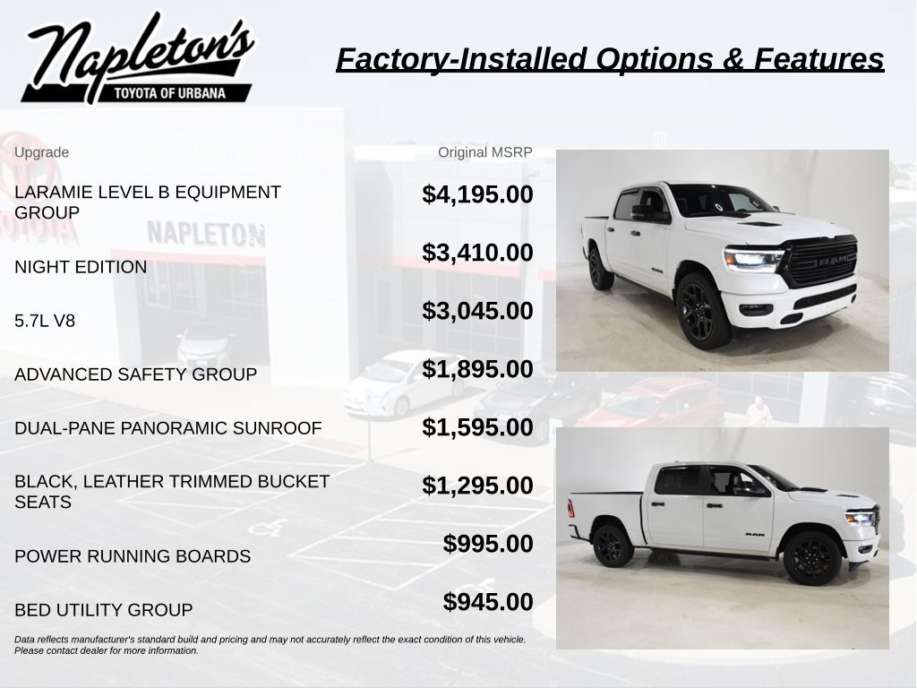 Used 2023 RAM 1500 Laramie AWD/4WD image 4