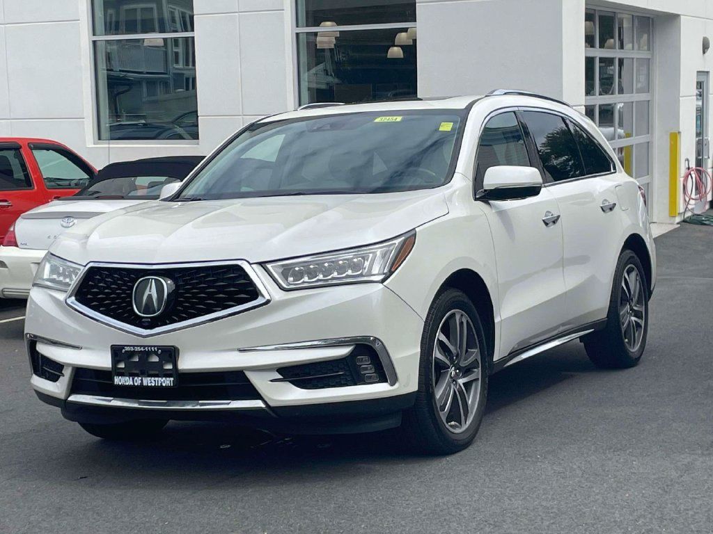 Used 2017 Acura MDX w/ Advance Package AWD/4WD image 3