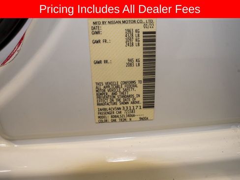 Used 2022 Nissan Altima 2.5 SR FWD image 19