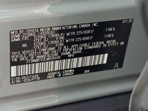 Used 2020 Toyota RAV4 XLE w/ Convenience Package image 31