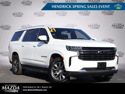 Used 2021 Chevrolet Suburban LT w/ Rear Media and Nav Package