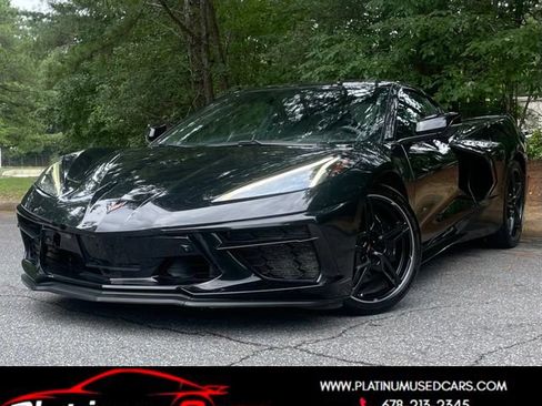 Used 2020 Chevrolet Corvette Stingray Premium Cpe w/ 3LT Preferred Equipment Group RWD image 1