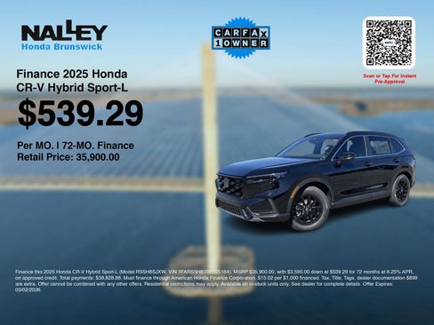 Certified 2025 Honda CR-V Sport-L image 3