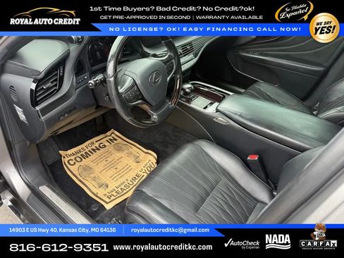 Used 2018 Lexus LS 500 w/ Interior Upgrade Package RWD image 12