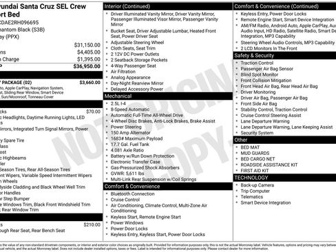 Used 2024 Hyundai Santa Cruz SEL w/ Activity Package image 13