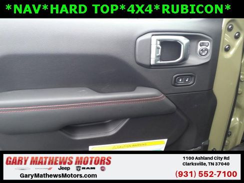 New 2025 Jeep Wrangler Unlimited Rubicon image 9