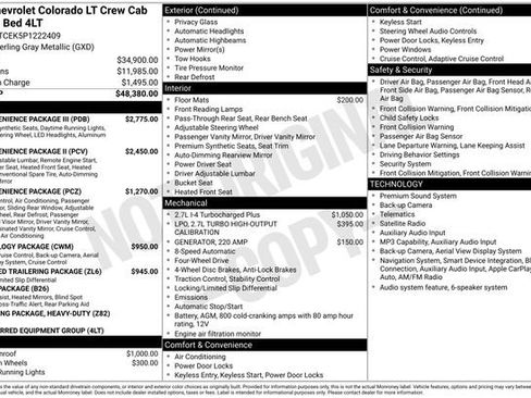 Used 2023 Chevrolet Colorado LT w/ LT Convenience Package III AWD/4WD image 3