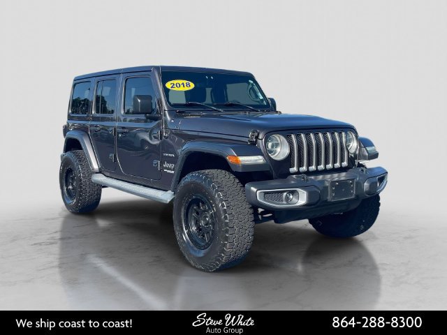 Used 2018 Jeep Wrangler Unlimited Sahara AWD/4WD image 1