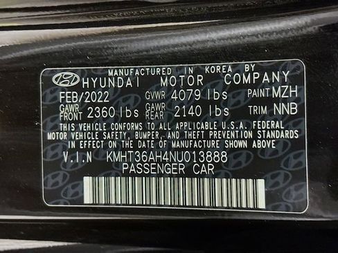 Used 2022 Hyundai Veloster N FWD image 31
