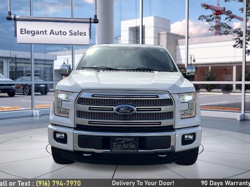Used 2015 Ford F150 Platinum w/ Technology Package image 2