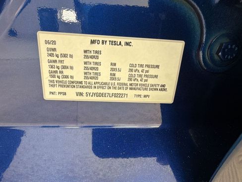 Used 2020 Tesla Model Y Long Range AWD/4WD image 25