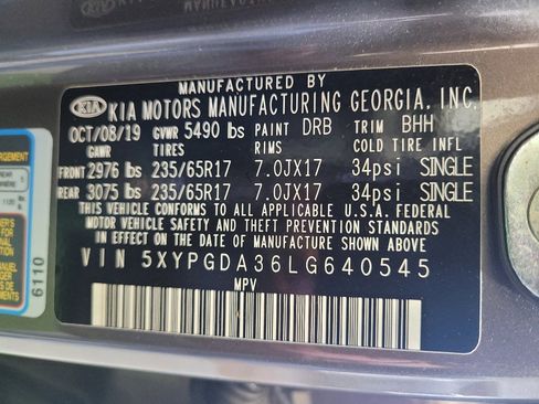 Used 2020 Kia Sorento LX AWD/4WD image 33