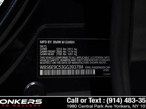 Used 2016 BMW M6 Gran Coupe image 64