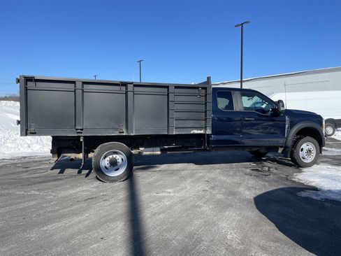 Used 2023 Ford F550 4x4 SuperCab Super Duty w/ Snow Plow Prep Package image 6