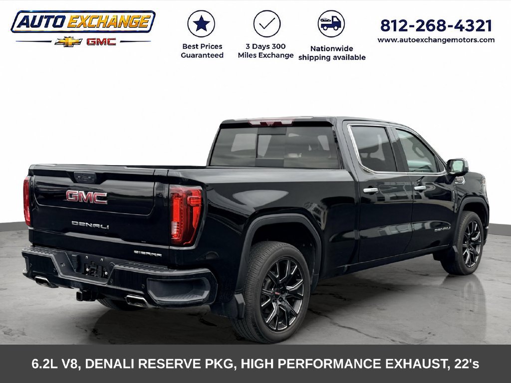 Used 2022 GMC Sierra 1500 Denali w/ Denali Reserve Package AWD/4WD image 3