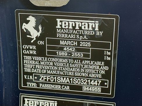 Used 2025 Ferrari 296 GTS RWD image 47