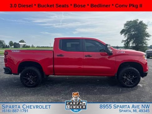 Used 2023 Chevrolet Silverado 1500 LT Trail Boss w/ Convenience Package II AWD/4WD image 2