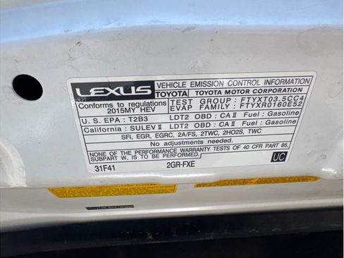 Used 2015 Lexus RX 450h AWD image 19