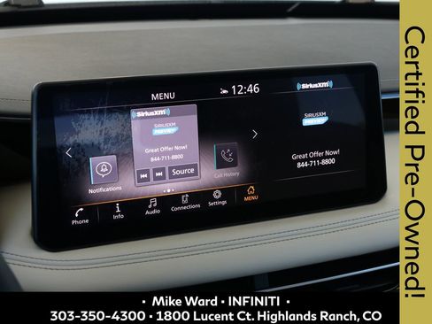 Certified 2025 INFINITI QX60 Pure w/ Cargo Package AWD/4WD image 9