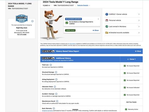 Used 2024 Tesla Model Y Long Range image 21