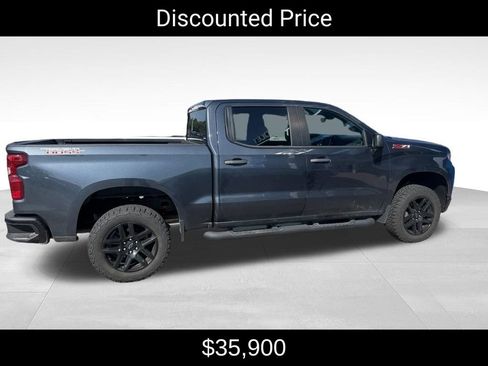 Used 2021 Chevrolet Silverado 1500 Custom Trail Boss w/ Safety Confidence Package AWD/4WD image 3