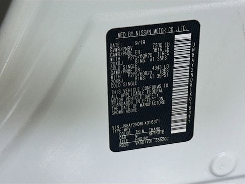 Used 2020 Nissan Armada SL w/ Premium Package image 38