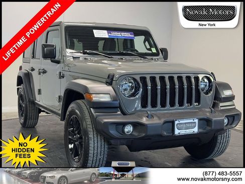 Used 2021 Jeep Wrangler Unlimited Sport image 1