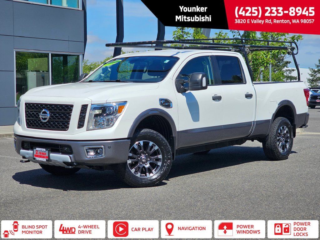 Used 2019 Nissan Titan PRO-4X w/ Pro-4x Utility Package AWD/4WD image 1