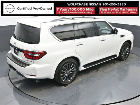 Certified 2024 Nissan Armada Platinum w/ Captain's Chairs Package image 34