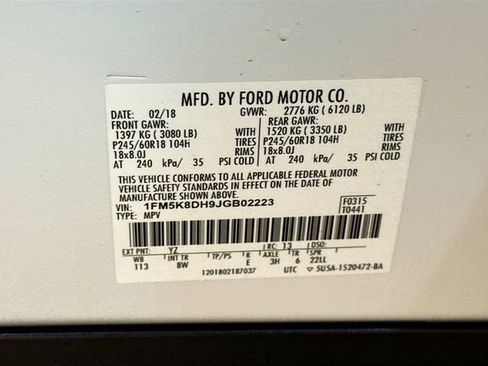 Used 2018 Ford Explorer XLT image 32