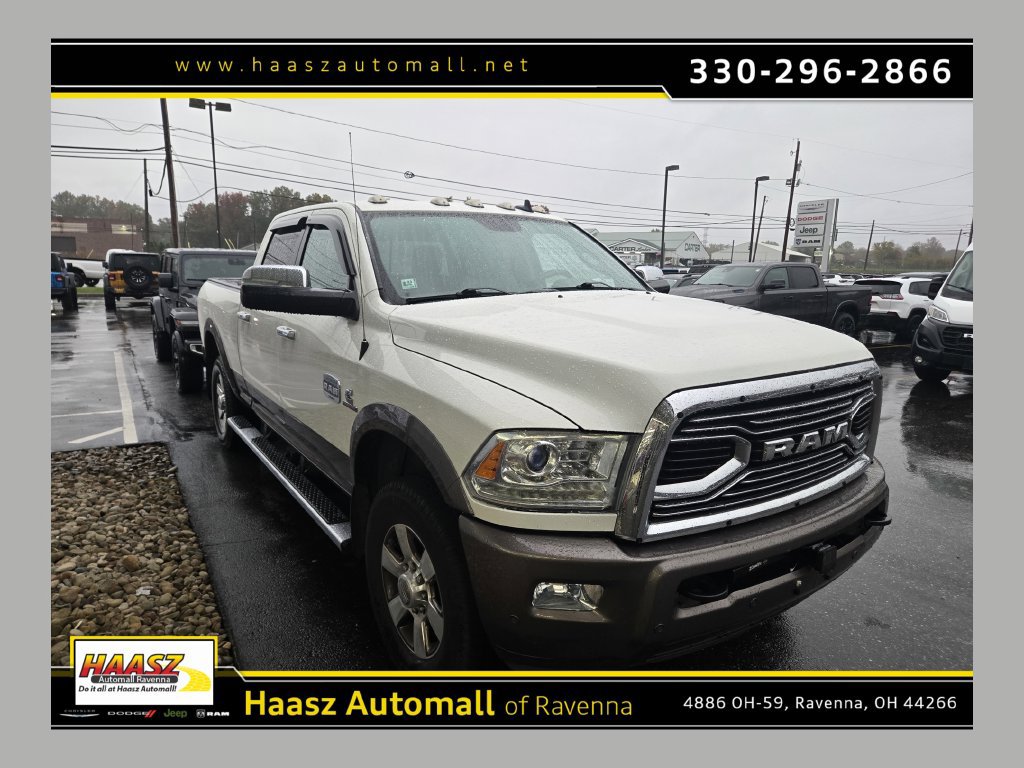Used 2018 RAM 3500 Laramie Longhorn w/ Longhorn Southfork Package AWD/4WD image 1