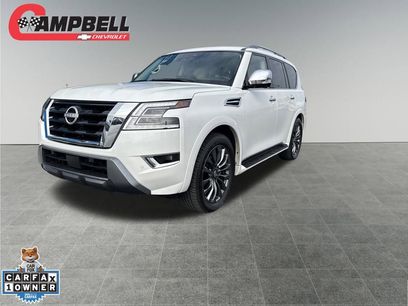 Used 2024 Nissan Armada Platinum w/ Captain's Chairs Package
