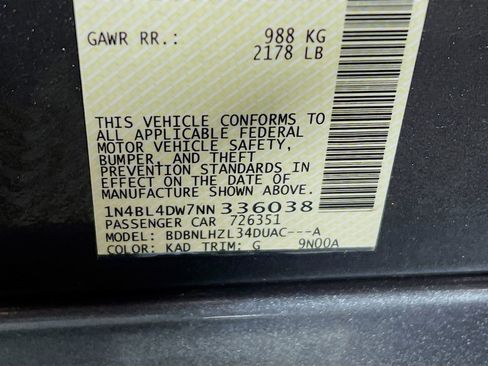 Used 2022 Nissan Altima 2.5 SV w/ SV Premium Package image 33