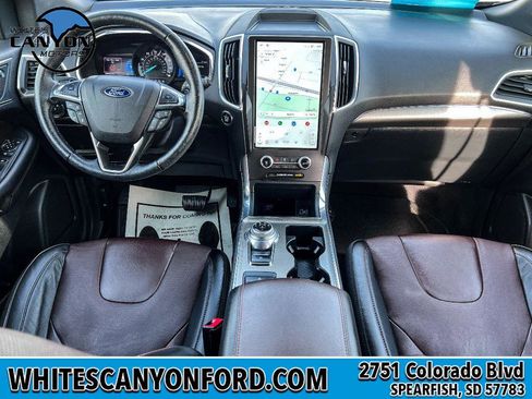 Certified 2021 Ford Edge Titanium w/ Equipment Group 301A image 7