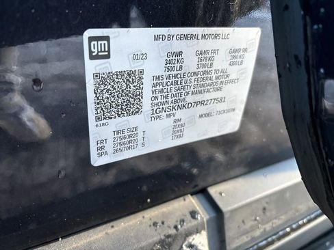 Used 2023 Chevrolet Tahoe LT w/ LT Signature Package image 49