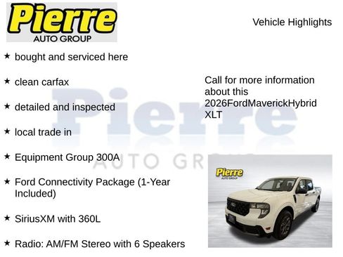 Certified 2026 Ford Maverick XLT FWD image 7