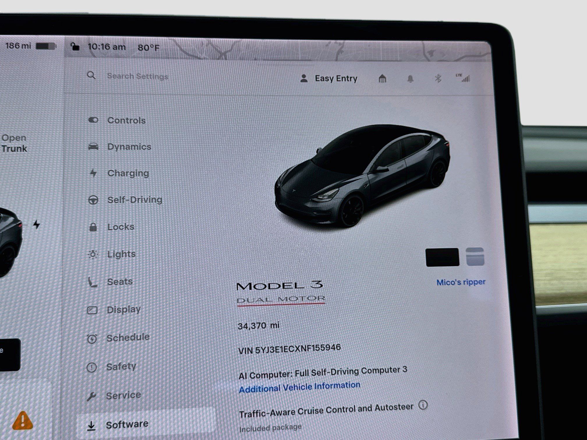 Used 2022 Tesla Model 3 Performance AWD/4WD image 8