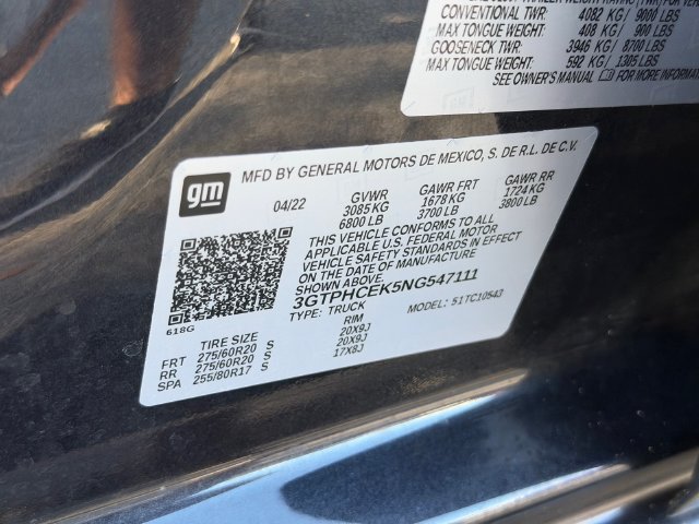 Certified 2022 GMC Sierra 1500 Elevation RWD image 20