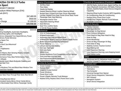 New 2026 MAZDA CX-90 3.3 Turbo w/ Premium Sport Pkg