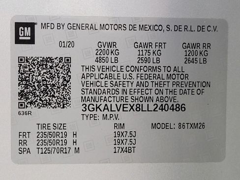 Used 2020 GMC Terrain SLT w/ Preferred Package AWD/4WD image 56