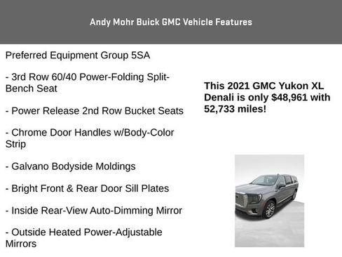 Used 2021 GMC Yukon XL Denali image 14