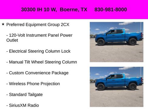 Used 2022 Chevrolet Silverado 1500 Custom Trail Boss w/ LPO, Dark Essentials Package image 17