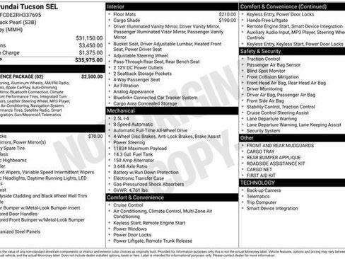 Used 2024 Hyundai Tucson SEL w/ Convenience Package image 10