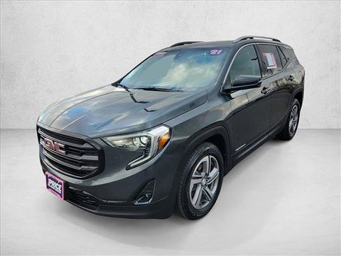 Used 2021 GMC Terrain SLT w/ LPO, Dark Accent Package image 10