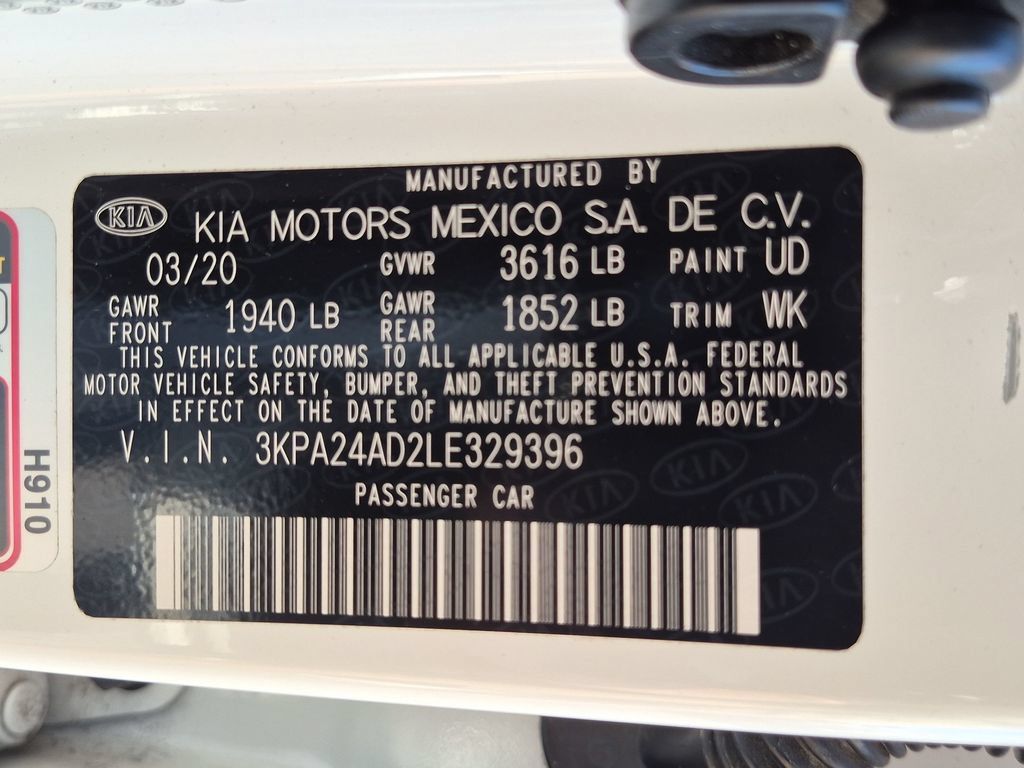 Used 2020 Kia Rio S FWD image 31